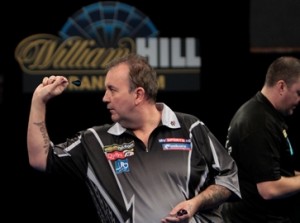 PHIL TAYLOR IN ACTION
